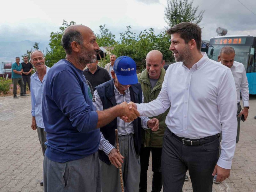 Tarsus’ta Başkan Boltaç Kırsal Mahallelerde Çalışmaları Yerinde İnceledi