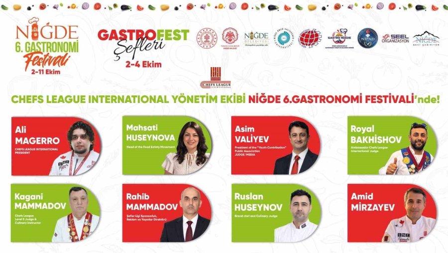 6. Gastronomi Festivali İçin Geri Sayım Başladı