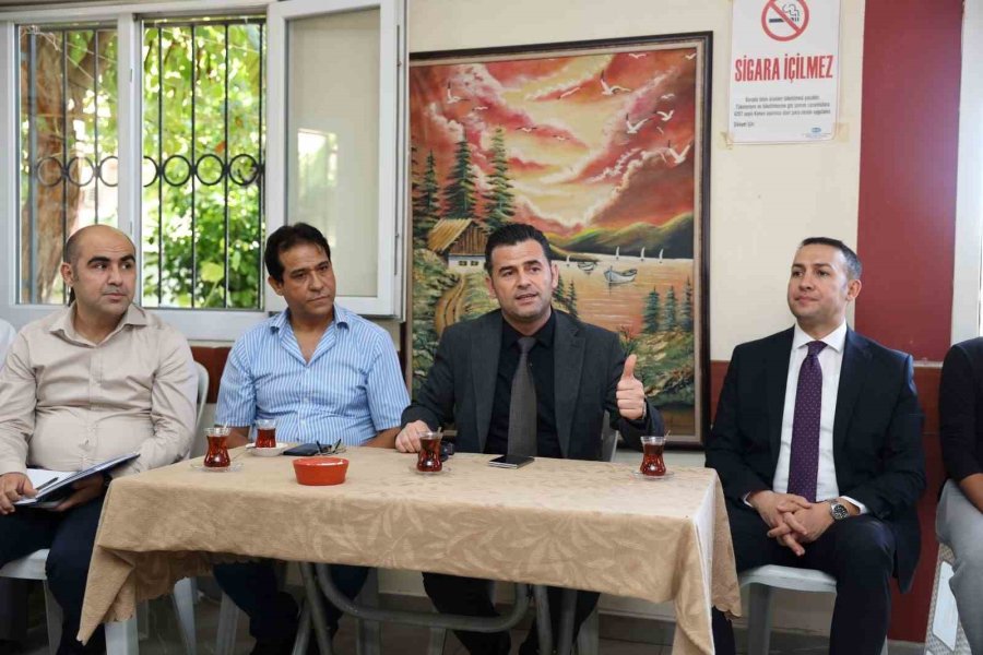 Kaymakam Beşikci: "akdeniz’in Her Sokağına Bir Eser Bırakacağız"