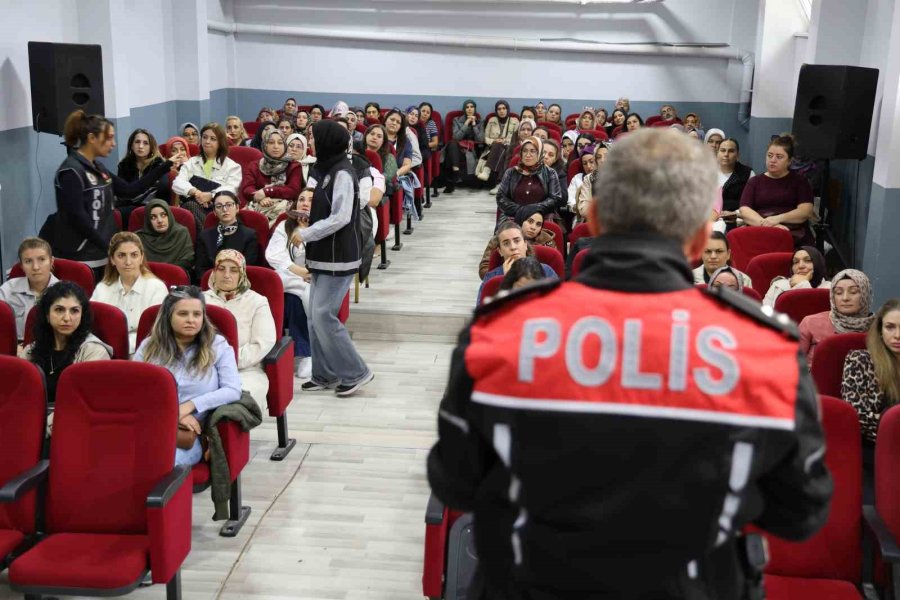Aksaray’da "madde Mi, Mana Mı, Bağımlılık Mı" Projesi Eğitimi