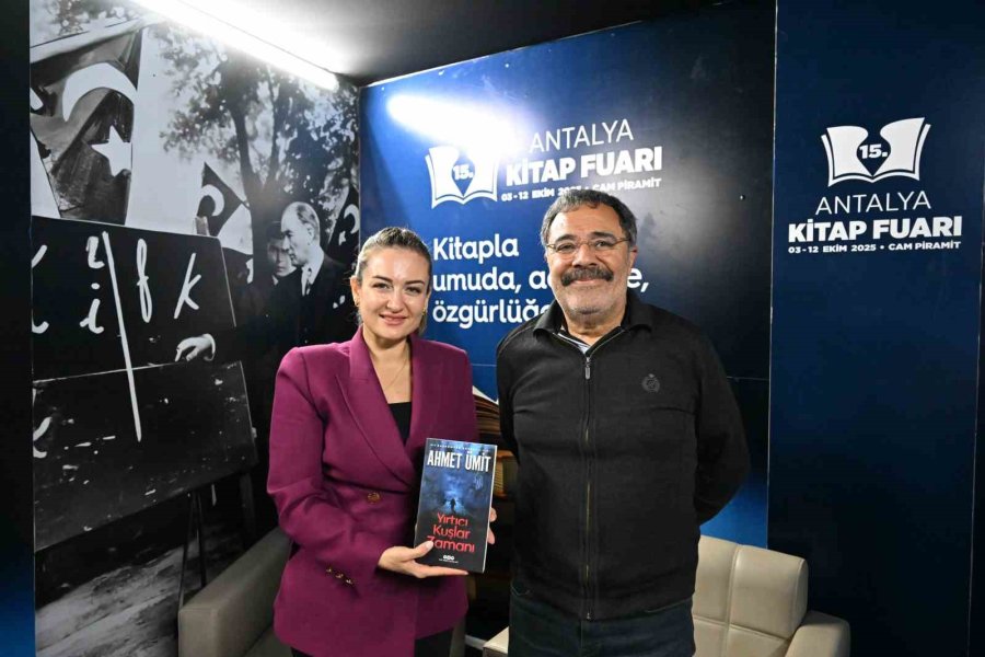 16. Antalya Kitap Fuarı 2 Ekim Cuma Günü Açılıyor