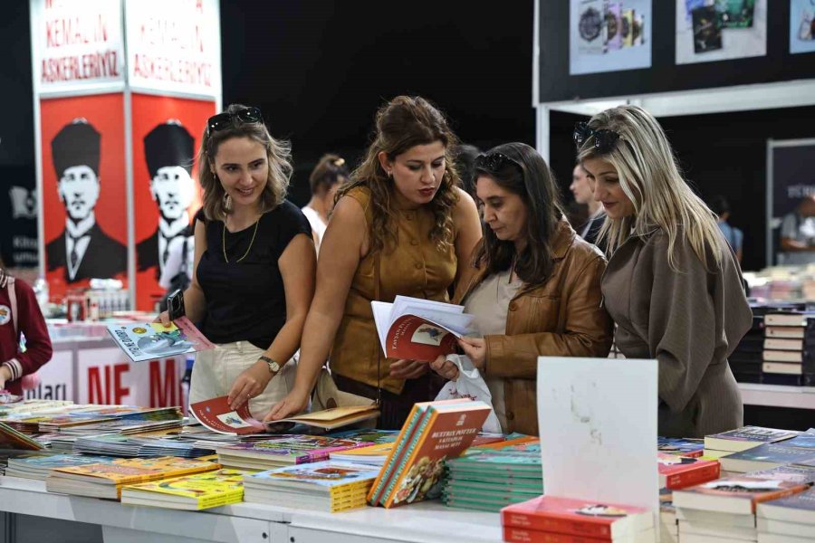 16. Antalya Kitap Fuarı 2 Ekim Cuma Günü Açılıyor