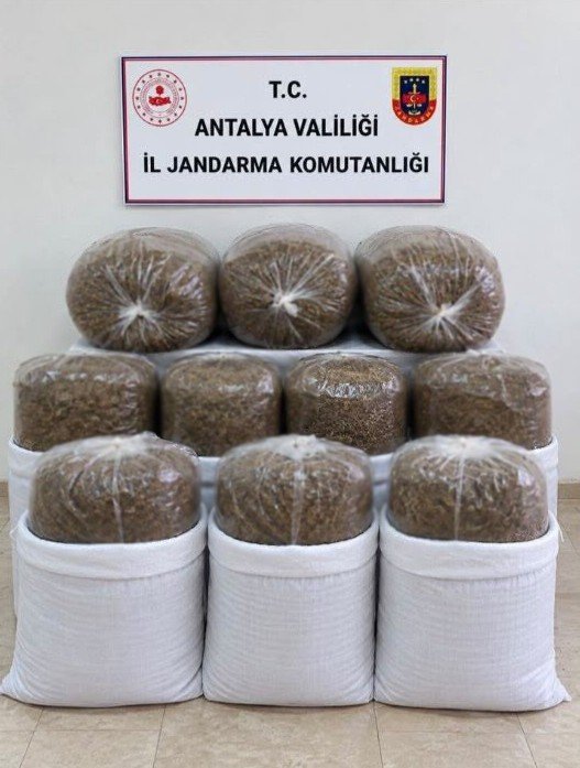 Antalya’da Üç İlçede Kaçak Tütün Operasyonu: 400 Kilogram Tütün Ele Geçirildi