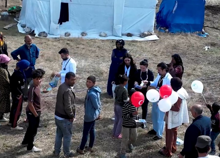 Derebucak’ta Mevsimlik Tarım İşçilerine Sağlık Hizmeti