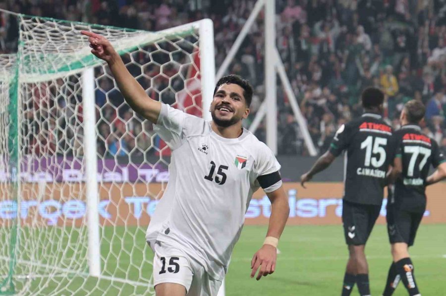 Konyaspor İle Filistin Milli Takımı Arasındaki Dostluk Maçı Berabere Bitti