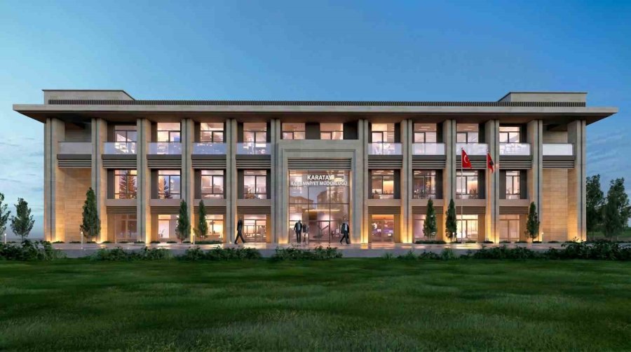 Karatay’da İlçe Emniyet Müdürlüğü Ve İstiklal Polis Merkezi İçin Toplu Temel Atma Töreni Gerçekleştirildi