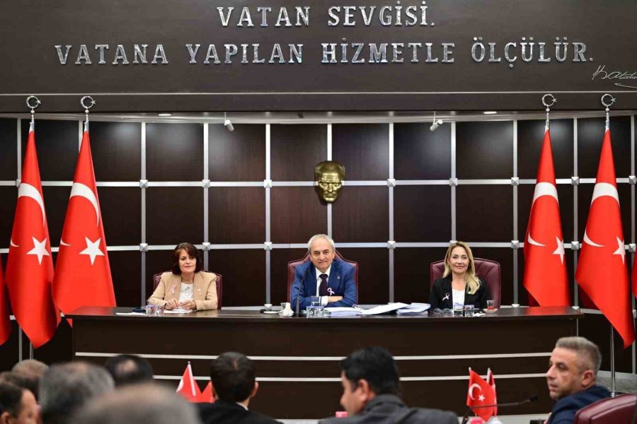 Kepez Meclisi’nde 34 Maddelik Yoğun Gündem