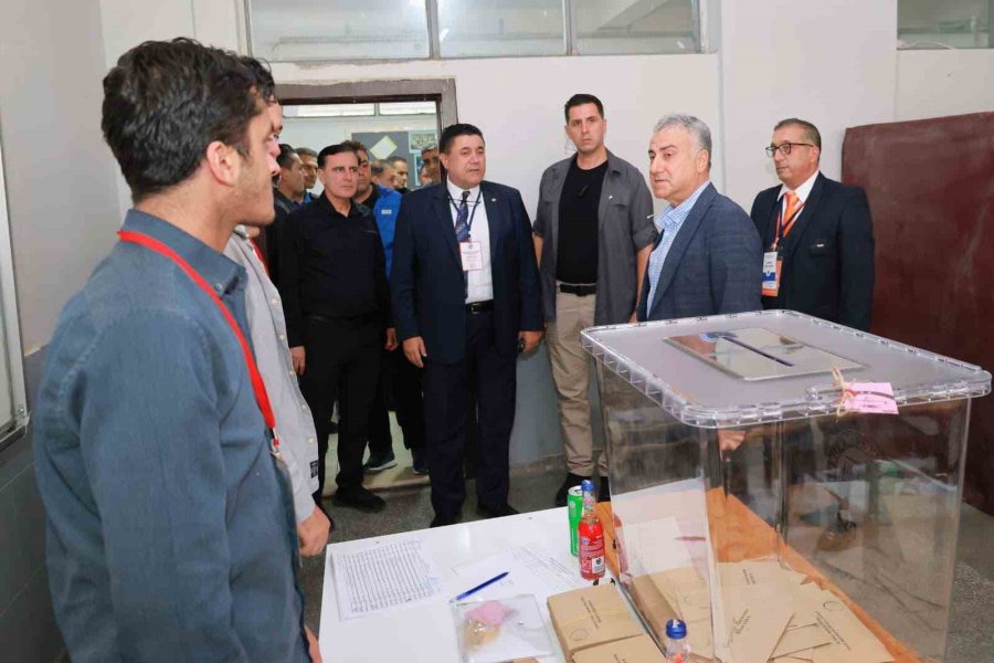 Emniyet Müdürü Aktaş, Mtso Seçimlerini Yerinde Takip Etti