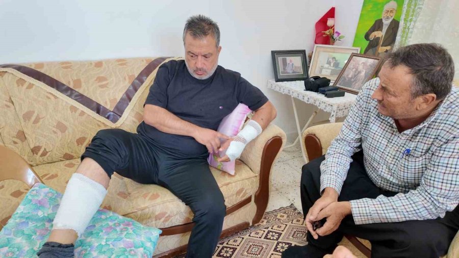 Sahipli Köpeğin Saldırdığı Adam Feci Şekilde Yaralandı