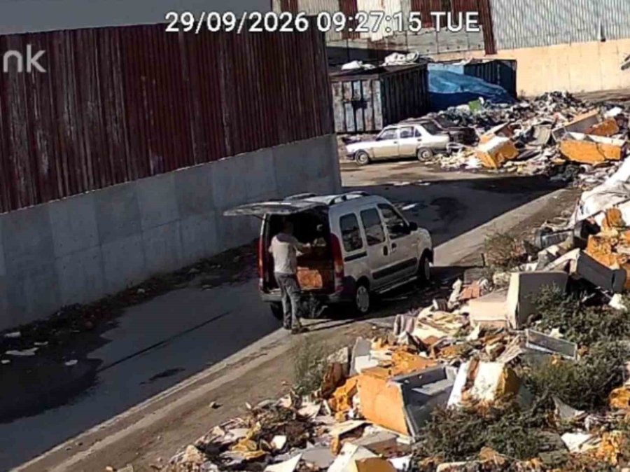 Tarsus’ta Kaçak Döküme Fotokapanlı Takip: 920 Bin Lira Ceza Kesildi