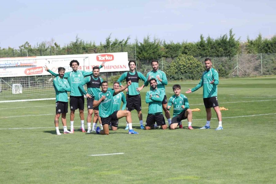 Konyaspor, Başakşehir Maçı Hazırlıklarını Sürdürdü