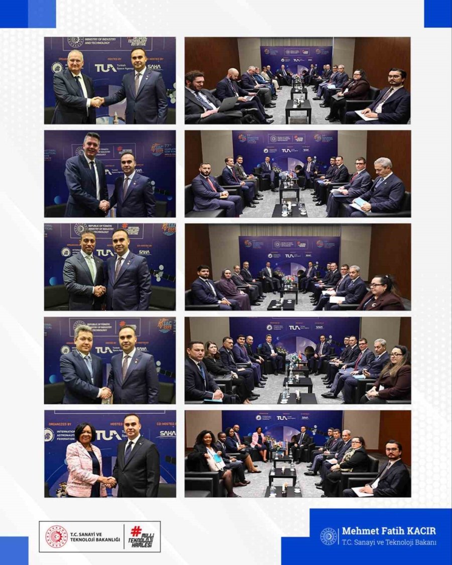 Bakan Kacır’dan Antalya’da Uzay Diplomasisi