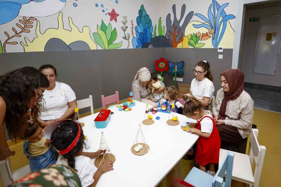 Mersin’de Oyun Atölyeleri Çocukların Gelişimine Katkı Sağlıyor