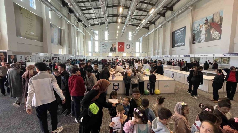 Karaman’da "keşfetmenin Neşeli Yolculuğu-3" Bilim Şenliği Başladı