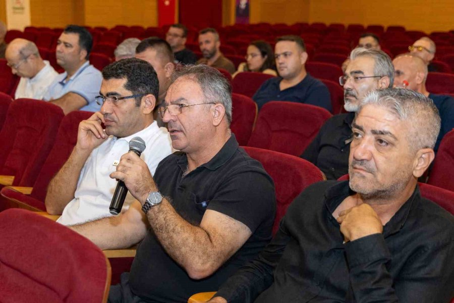 Manavgat’ta Doğal Gaz Süreci Bilgilendirme Toplantısı Düzenlendi