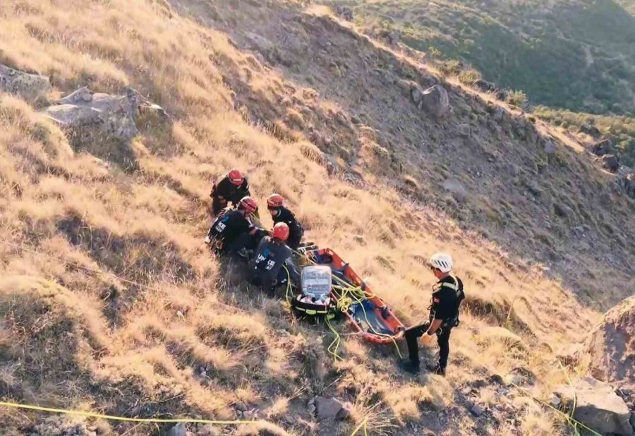 Aksaray’da Hasan Dağı’ndaki Umke Tatbikatı Gerçeğini Aratmadı
