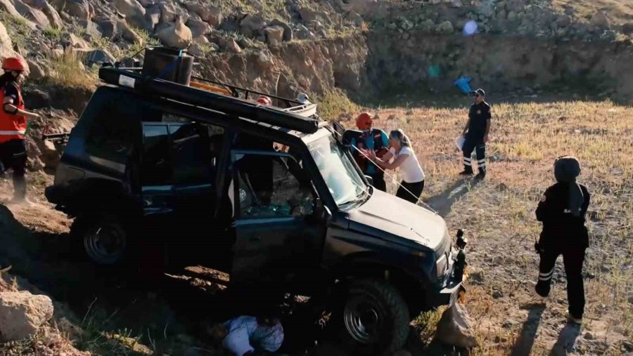 Aksaray’da Hasan Dağı’ndaki Umke Tatbikatı Gerçeğini Aratmadı