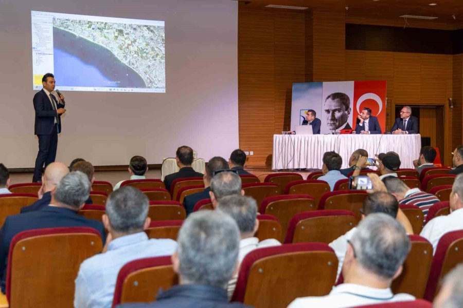 Manavgat’ta Doğal Gaz Süreci Bilgilendirme Toplantısı Düzenlendi