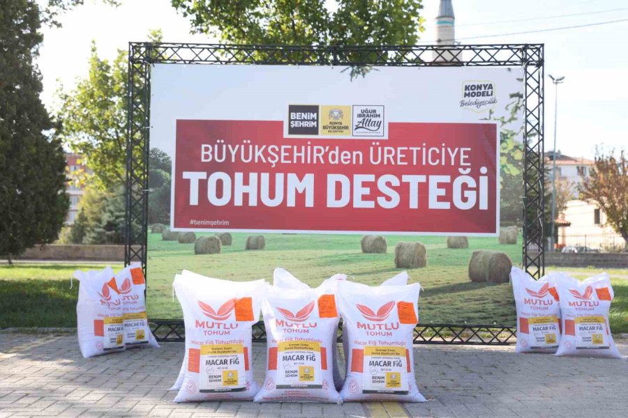 Başkan Altay: "üreticilerimize Bugüne Kadar 1 Milyon 214 Bin Kilogram Hibe Destekli Macar Fiği Tohumu Verdik"