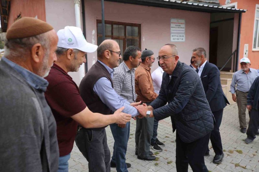 Başkan Kavuş: "hizmetin De Muhabbetin De Mesafesi Olmaz"