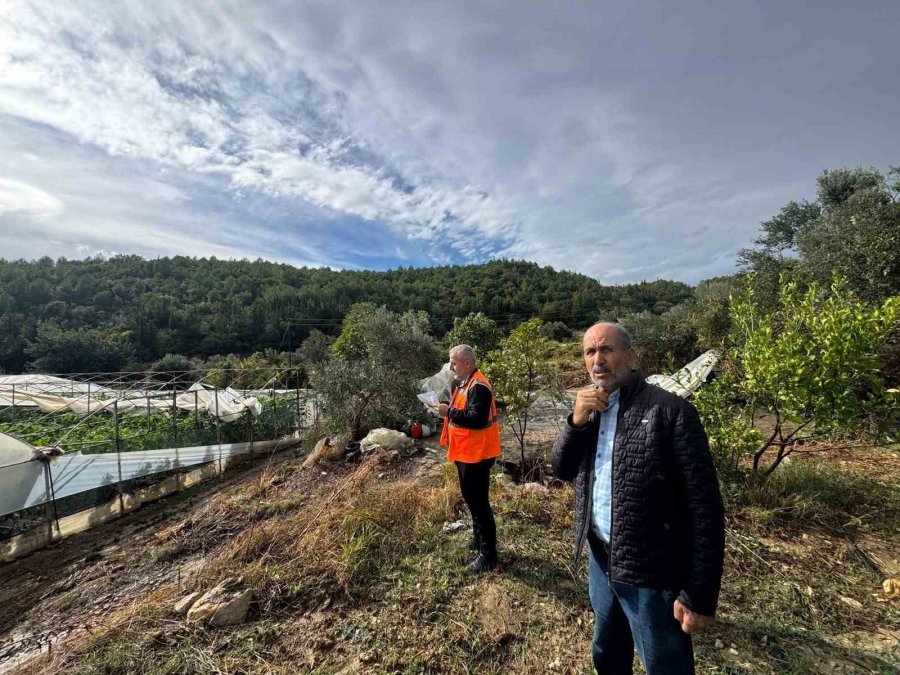 Antalya’da Şiddetli Yağışın Ardından Hasar Tespit Çalışmalarına Başlandı