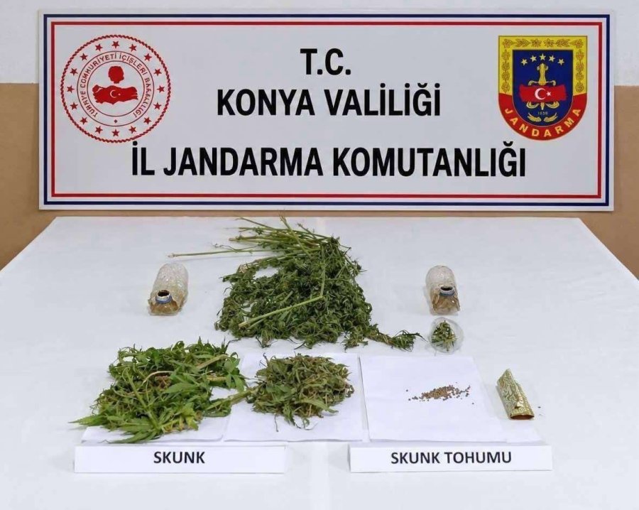Konya’da 4 Bin 137 Sentetik Hap Ele Geçirildi