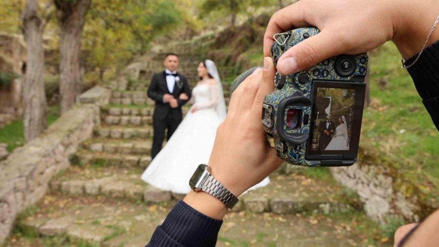 Güzelyurt Gelin Ve Damatların Fotoğraf Platosu Oldu