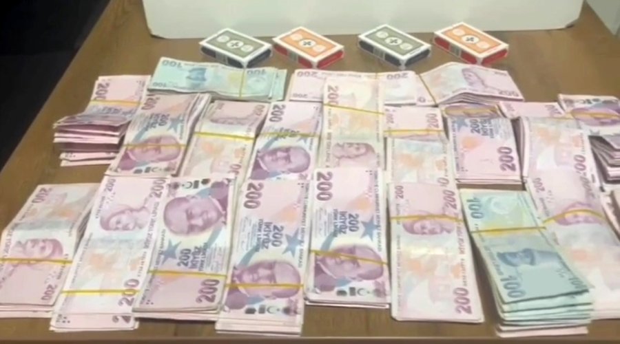 Konya’da Polis Ekiplerinden Kumar Operasyonu