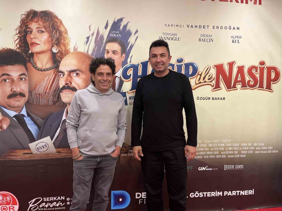 ’hasip İle Nasip’ Filminin Galası Bor’da Gerçekleştirildi