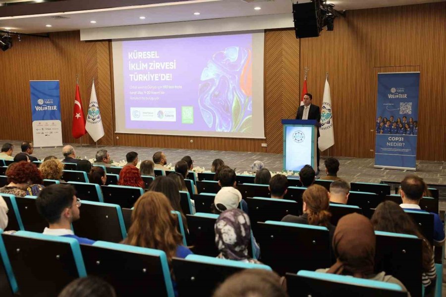 Rektör Türkdoğan’dan Gençlere Cop31 Çağrısı: "geleceği İnşa Eden Bir Gençlik Olalım"