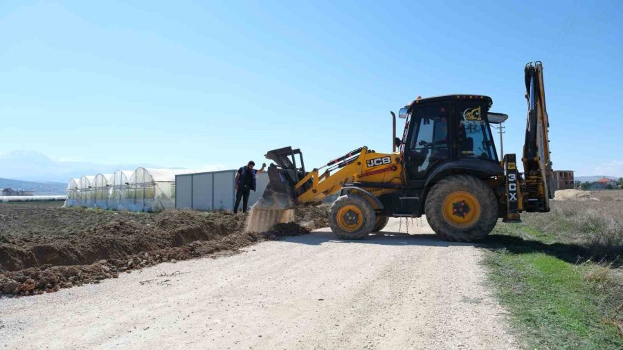 Asat’tan Elmalı’da 116 Bin 681 Metre Yeni İçme Suyu Altyapısı