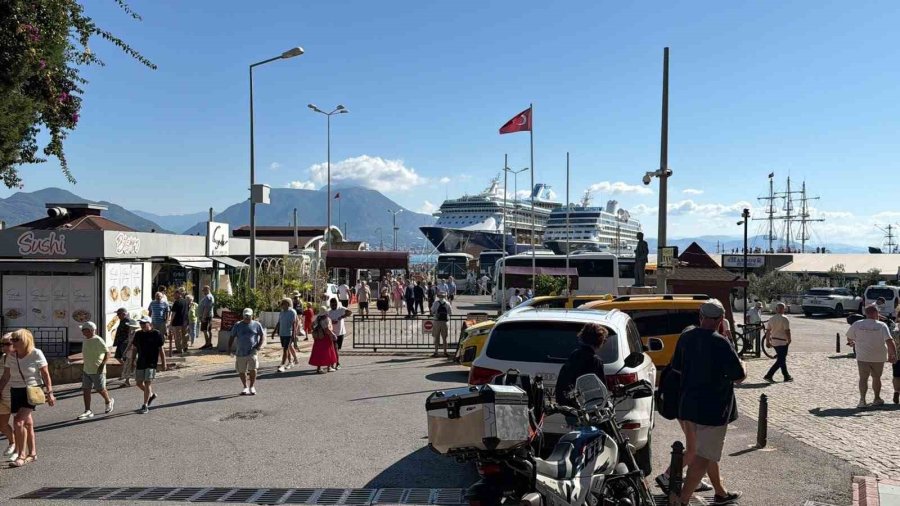 Alanya’ya İngiliz Ve Abd’li Turist Akını