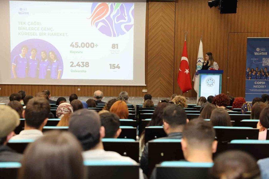Rektör Türkdoğan’dan Gençlere Cop31 Çağrısı: "geleceği İnşa Eden Bir Gençlik Olalım"