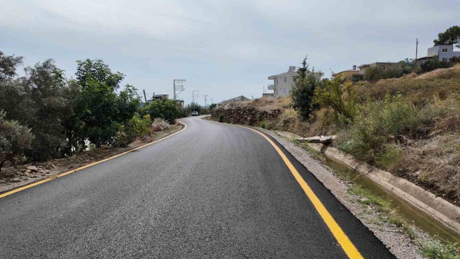 Aydıncık Ve Gülnar’da Yollar Sıcak Asfaltla Yenilendi