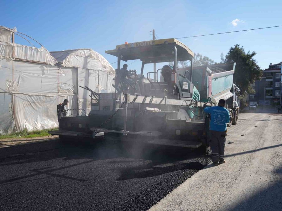 Payallar’a 3,5 Kilometrelik Sıcak Asfalt Çalışması