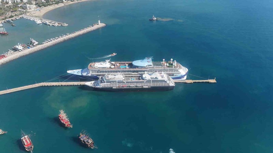 Alanya’ya 2026 Yılında 10 Kruvaziyerlerle 12 Bin 876 Turist Geldi