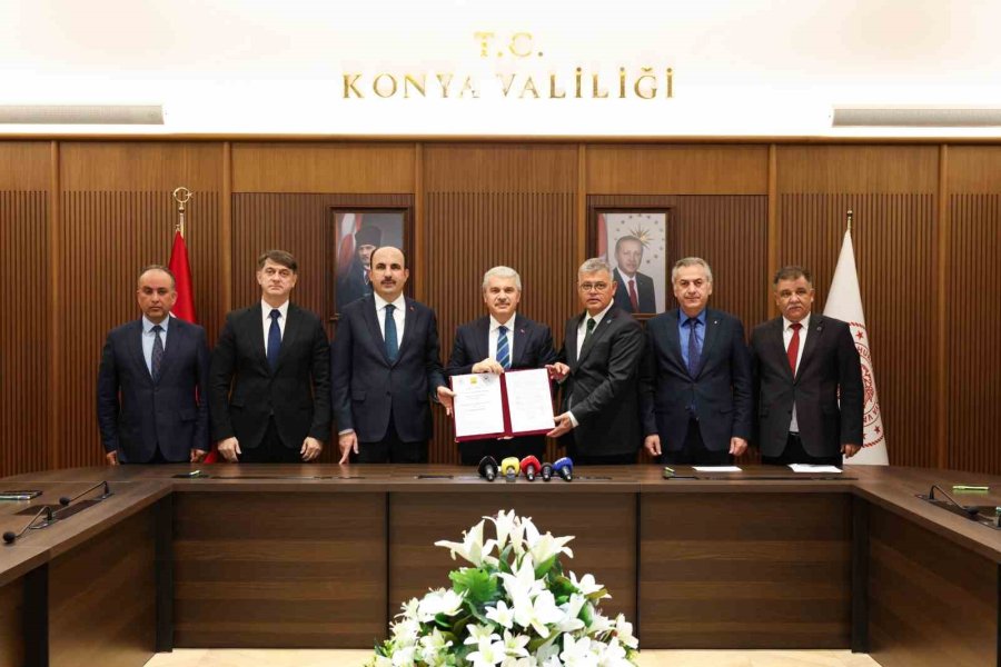 Konya’da "gençliğin Gücü, Konyaspor’un Gücü" Protokolü İmzalandı