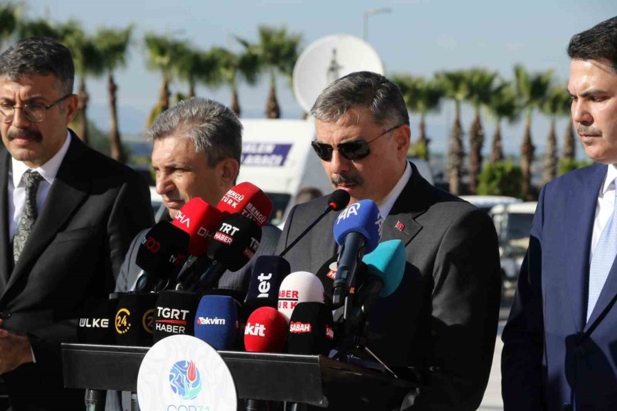 Bakan Murat Kurum: "cop31’de 1 Milyonu Aşkın Ziyaretçi, Çarpan Etkisiyle 3-4 Milyar Ekonomik Hareketlilik Bekliyoruz"