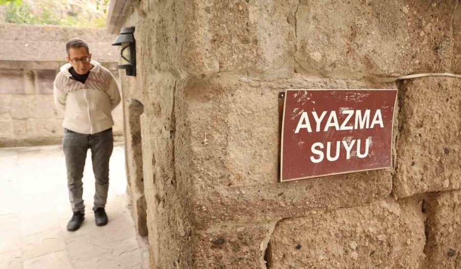 Aksaray’daki Ayazma Suyu Bin 641 Yıldır Akmaya Devam Ediyor
