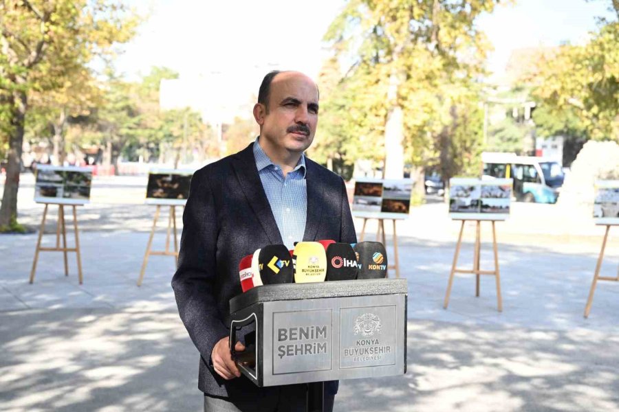 Başkan Altay: "her Şey Konya’ya Gelenlerin Ve Konyalıların Çok Daha Güzel Bir Şehirde Vakit Geçirebilmesi İçin"
