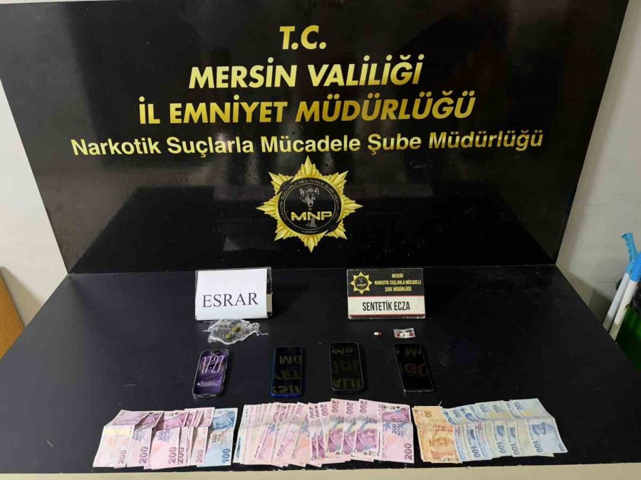 Mersin’de Uyuşturucu Operasyonu: 2 Tutuklama