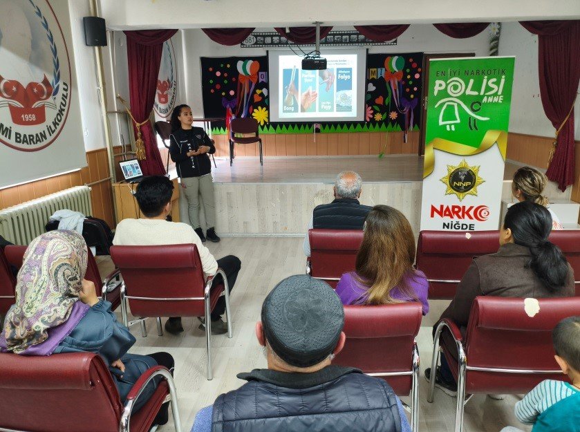 Niğde’de 2 Bin 92 Kişi Uyuşturucu İle Mücadelede Bilgilendirildi