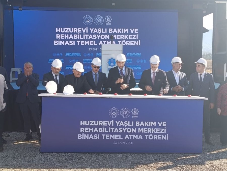 Beyşehir’e Yeni Huzurevinin Temeli Atıldı