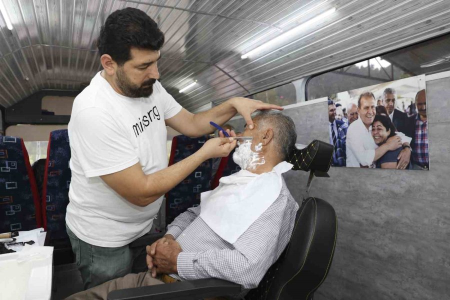Mersin’de Mobil Kuaför Hizmeti 40 Bin 100 Kişiye Ulaştı