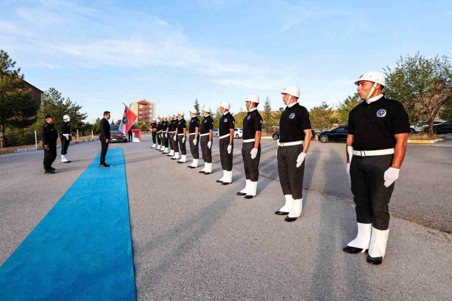 Vali Akmeşe, 807 Polis Adayıyla Derste Buluştu