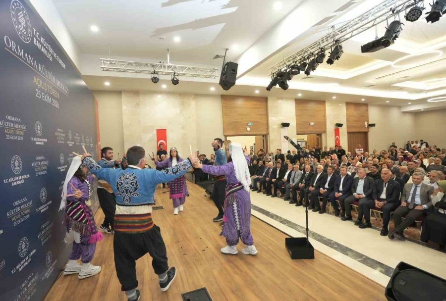 Bakan Ersoy Memleketi İbradı’da 2 Yeni Eserin Açılışını Yaptı