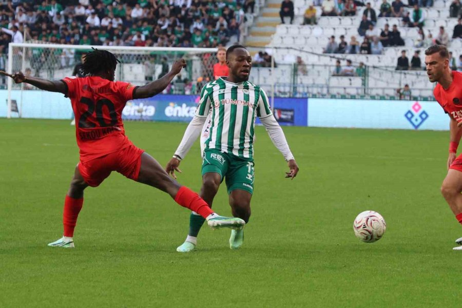 Trendyol Süper Lig: Konyaspor: 1 - Gençlerbirliği: 0 (ilk Yarı)