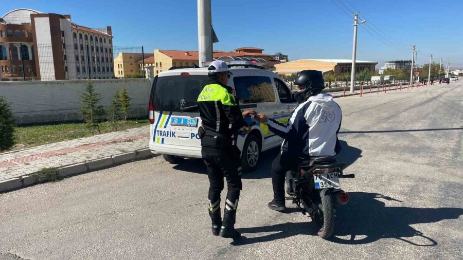 Karaman’da Okul Çevrelerinde Denetimler Sürüyor