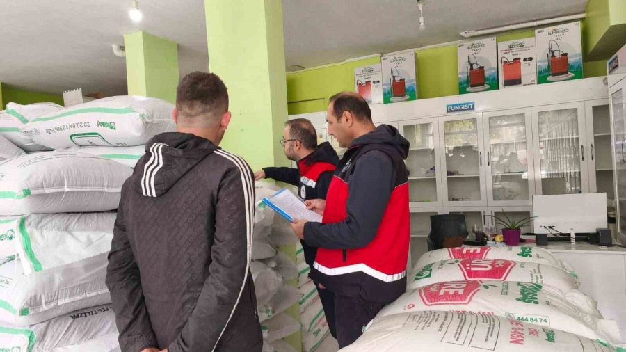 Beyşehir’de Gübre Bayilerine Sıkı Denetim