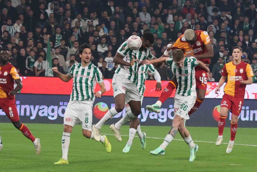 Trendyol Süper Lig: Konyaspor: 0 - Galatasaray: 1 (maç Devam Ediyor)